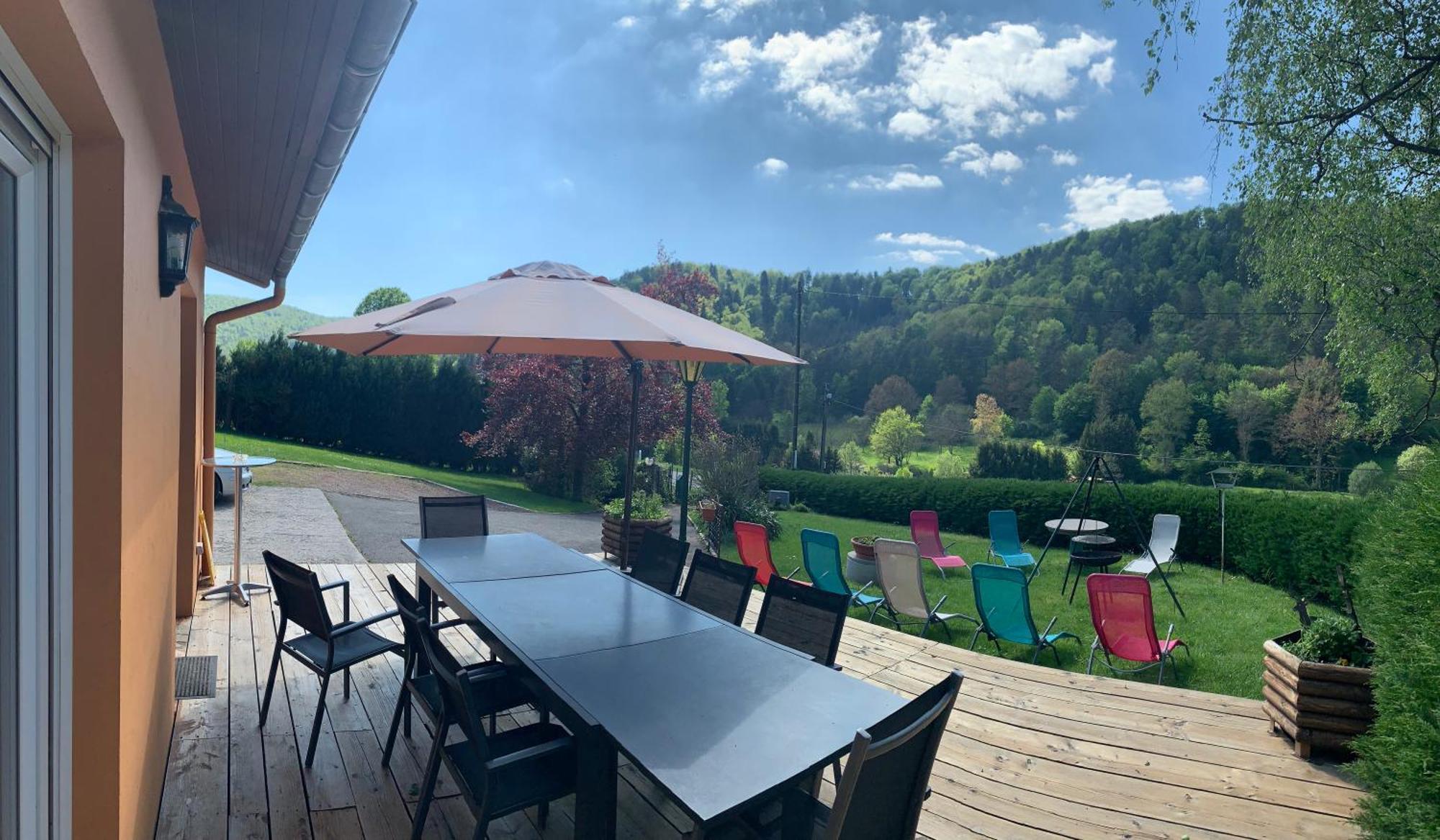 Le Wineck Villa Dambach Buitenkant foto